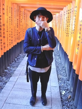 顏煜人さん(メンズ・172cm)の秋コーディネート