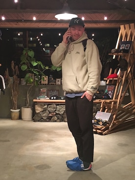 「ACAPULCO GOLD（アカプルコゴールド）のアイテム」を使った、BENCHさん（メンズ・185cm）の春コーディネート