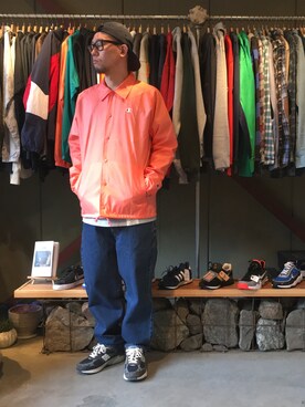 「ACAPULCO GOLD（アカプルコゴールド）のアイテム」を使った、BENCHさん（メンズ・178cm）の春コーディネート
