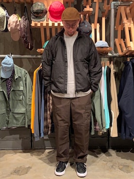 「BEDLAM（べトラム）のアイテム」を使った、BENCHさん（メンズ・178cm）の春コーディネート