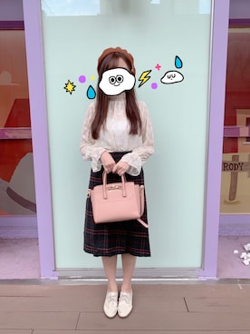「NET（ネット）のアイテム（ハンチング/ベレー帽）」を使った、Morningさん（レディース・164cm）の秋コーディネート