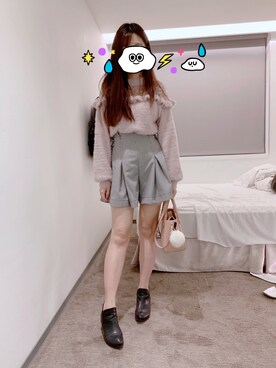 「amai（-）のアイテム」を使った、Morningさん（レディース・165cm）の冬コーディネート