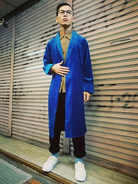 「TWOXPIECE」｜TWO PIECE 丫撇さん（メンズ・171cm）の冬コーディネート