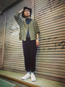 「TWOXPIECE」｜TWO PIECE 丫撇さん（メンズ・171cm）の冬コーディネート