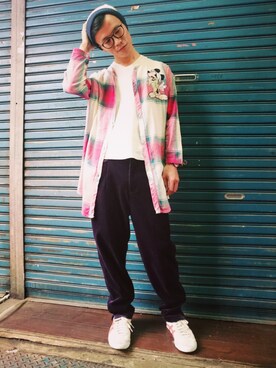 「TWOXPIECE」｜TWO PIECE 丫撇さん（メンズ・171cm）の冬コーディネート