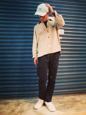「TWOXPIECE」｜TWO PIECE 丫撇さん（メンズ・171cm）の冬コーディネート