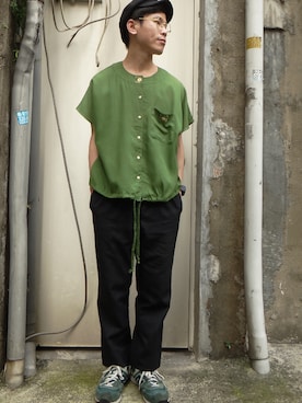 TWO PIECE 丫撇さんのコーディネート