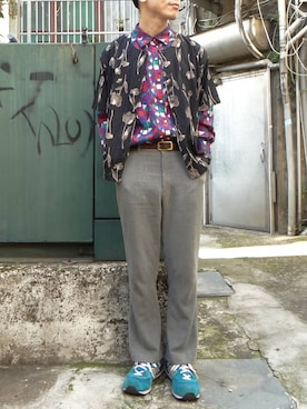 TWO PIECE 丫撇さんのコーディネート