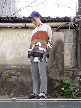 TWO PIECE 丫撇さんのコーディネート