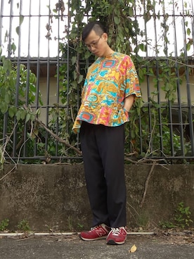 TWO PIECE 丫撇さんのコーディネート