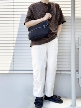 「Steven Alan」｜「アイテム（その他）」を使った、たくさん（メンズ・175cm）の夏コーディネート