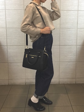 「grove（グローブ）のアイテム（レッグウェア）」を使った、hiroさん（レディース・158cm）の秋コーディネート