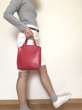 「grove（グローブ）のアイテム（レッグウェア）」を使った、hiroさん（レディース・158cm）の秋コーディネート
