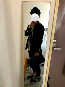 「SHIPS JET BLUE（シップスジェットブルー）のアイテム（バッグ）」を使った、身長低い系男子さん（メンズ・162cm）の春コーディネート