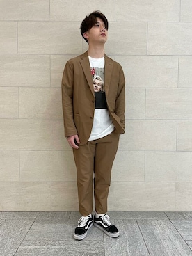 永松さん（メンズ・166cm）の春コーディネート