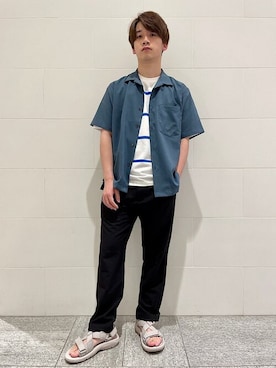 永松さん（メンズ・166cm）の春コーディネート