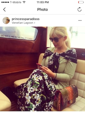 「DOLCE&GABBANA（ドルチェアンドガッバーナ）のアイテム（ワンピース/ドレス）」を使った、Paradise Lionさん（レディース・170cm）の春コーディネート