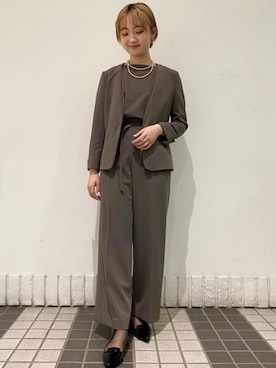 uamomo02さん（レディース・159cm）の冬コーディネート