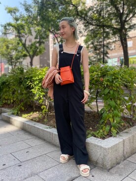 uamomo02さん（レディース・159cm）の夏コーディネート