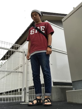 まつさん(メンズ・173cm)の夏コーディネート
