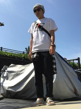 まつさん（メンズ・173cm）の夏コーディネート