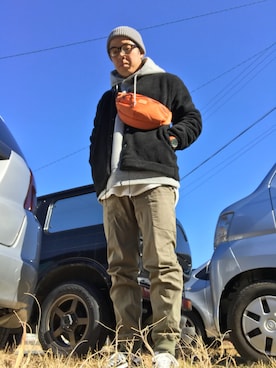 まつさん（メンズ・173cm）の冬コーディネート