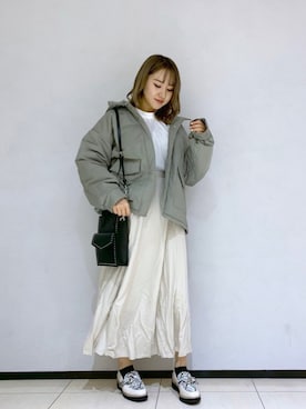 mihoさん（レディース・156cm）の冬コーディネート