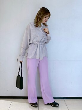 mihoさん（レディース・156cm）の春コーディネート