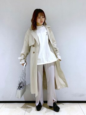 mihoさん（レディース・156cm）の春コーディネート
