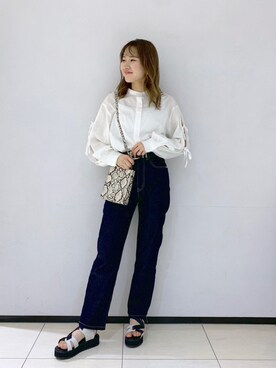 mihoさん（レディース・156cm）の春コーディネート