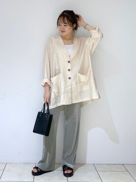 mihoさん（レディース・156cm）の春コーディネート