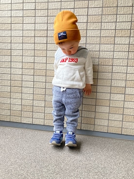 kontsuさん（キッズ・90cm）の冬コーディネート