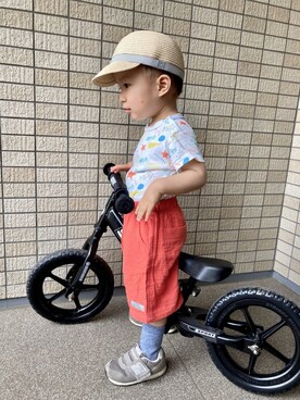 kontsuさん（キッズ・90cm）の春コーディネート