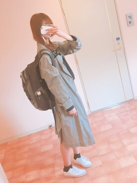 「thenorthface」｜「アイテム（その他アウター）」を使った、shifon さん（レディース・172cm）の春コーディネート