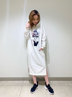 パーカーワンピース の人気ファッションコーディネート 年齢 歳 24歳 Wear