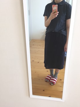 「I.S.（アイエス）のアイテム」を使った、みーさん（レディース・151cm）の夏コーディネート