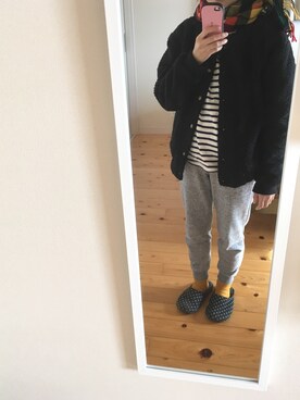 「SM2（エスエムツー）のアイテム（その他アウター）」を使った、みーさん（レディース・151cm）の冬コーディネート