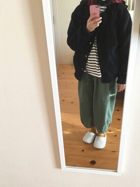 「SM2（エスエムツー）のアイテム（その他アウター）」を使った、みーさん（レディース・151cm）の冬コーディネート