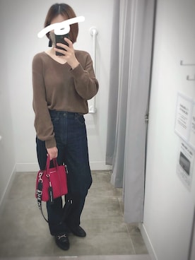 「MARC JACOBS（マークジェイコブス）のアイテム（その他）」を使った、kyoukoさん（レディース・170cm）の秋コーディネート
