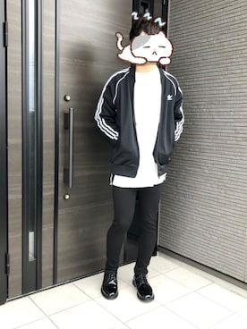 「アイテム（ジャージ）」を使った、みやさん（メンズ・170cm・10代）の春コーディネート