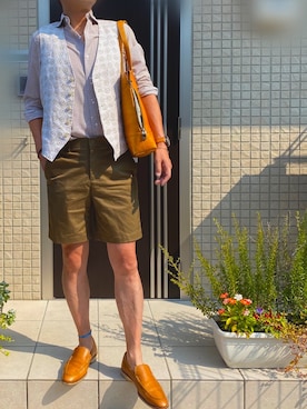 「g-stage（ジーステージ）のアイテム（トップス）」を使った、zizitownさん（メンズ・175cm）の夏コーディネート