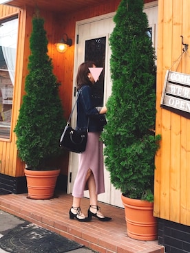 「函館」｜「アイテム（ジャケット/アウター）」を使った、koppiさん（レディース・160cm）の冬コーディネート