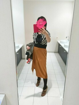 「アイテム（キーケース/キーアクセサリー、その他）」を使った、missaさん（レディース・164cm）の秋コーディネート