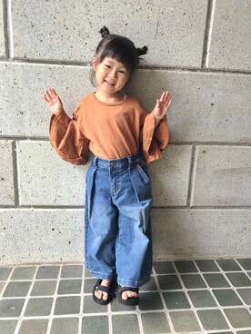 nonomamamさん(キッズ・90cm)の秋コーディネート