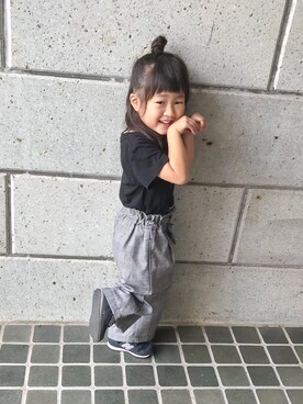 nonomamamさん（キッズ・90cm）の秋コーディネート