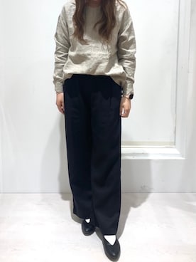 「URBAN RESEARCH DOORS（アーバンリサーチドアーズ）のアイテム（バレエシューズ）」を使った、yuiさん（レディース・163cm）の春コーディネート