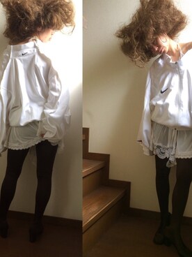 「スボーツミックス」｜「アイテム（ワンピース/ドレス）」を使った、amicoさん（レディース・155cm）の冬コーディネート