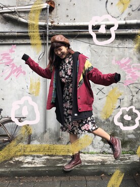 「no brand（ノーブランド）のアイテム（その他トップス、その他）」を使った、Gwens Luさん（レディース・165cm）の冬コーディネート