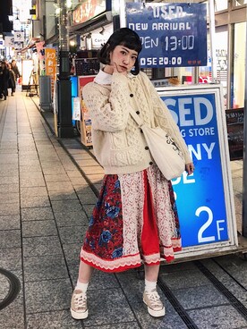 SARA🇹🇼from TAIWAN!さん（レディース・168cm）の冬コーディネート