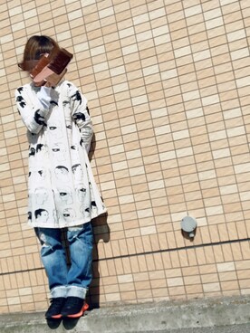 「I am I （アイアムアイ）のアイテム（ワンピース/ドレス）」を使った、は る みさん（レディース・155cm）の春コーディネート